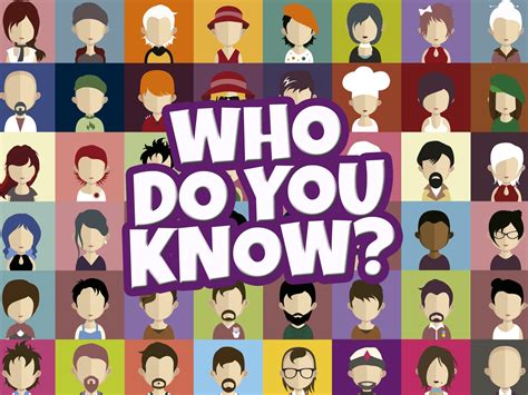Do you know who .